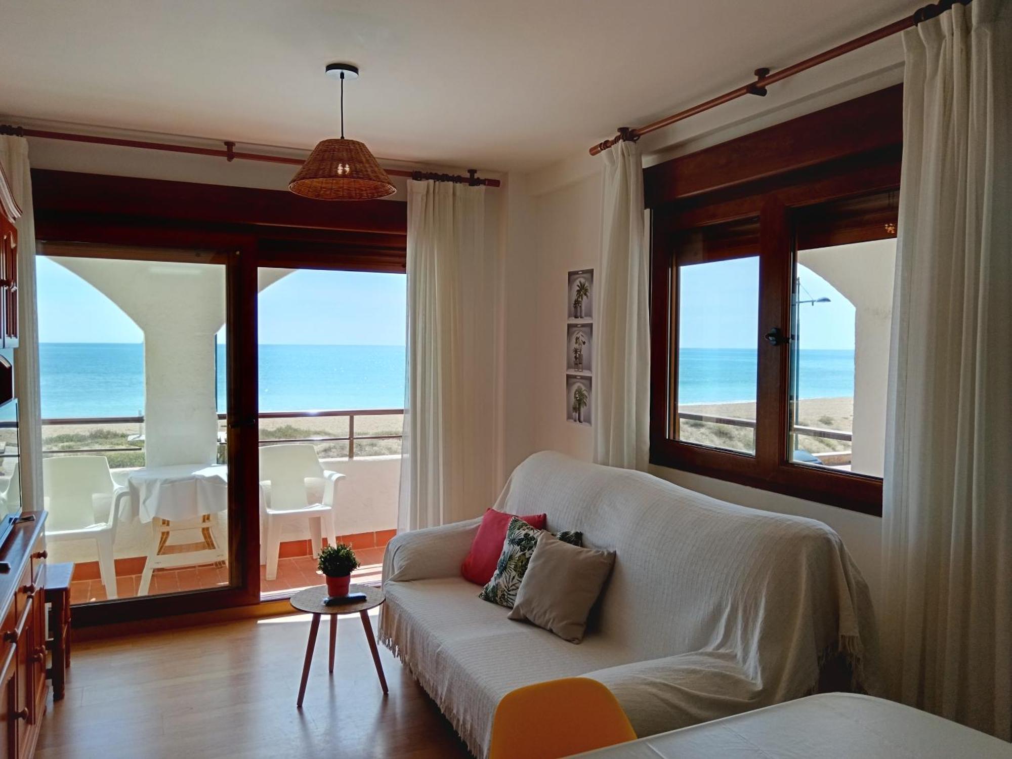Primera Linea De Playa, Ada Benedicto Xiii, Aire Acondicionado, Wifi, Parking Peñíscola Exteriér fotografie