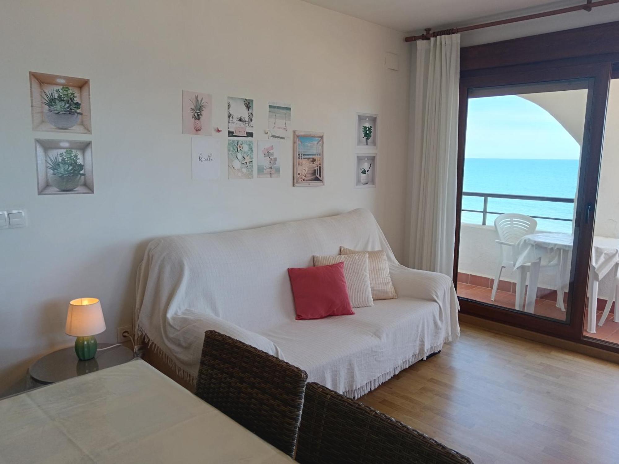 Primera Linea De Playa, Ada Benedicto Xiii, Aire Acondicionado, Wifi, Parking Peñíscola Exteriér fotografie