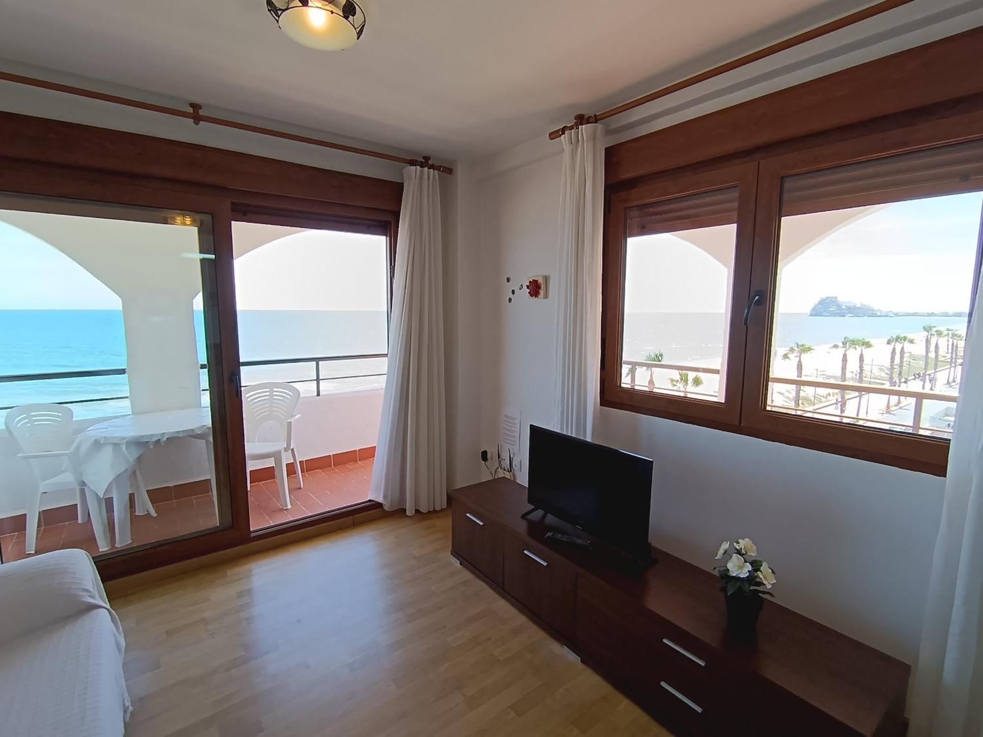 Primera Linea De Playa, Ada Benedicto Xiii, Aire Acondicionado, Wifi, Parking Peñíscola Exteriér fotografie