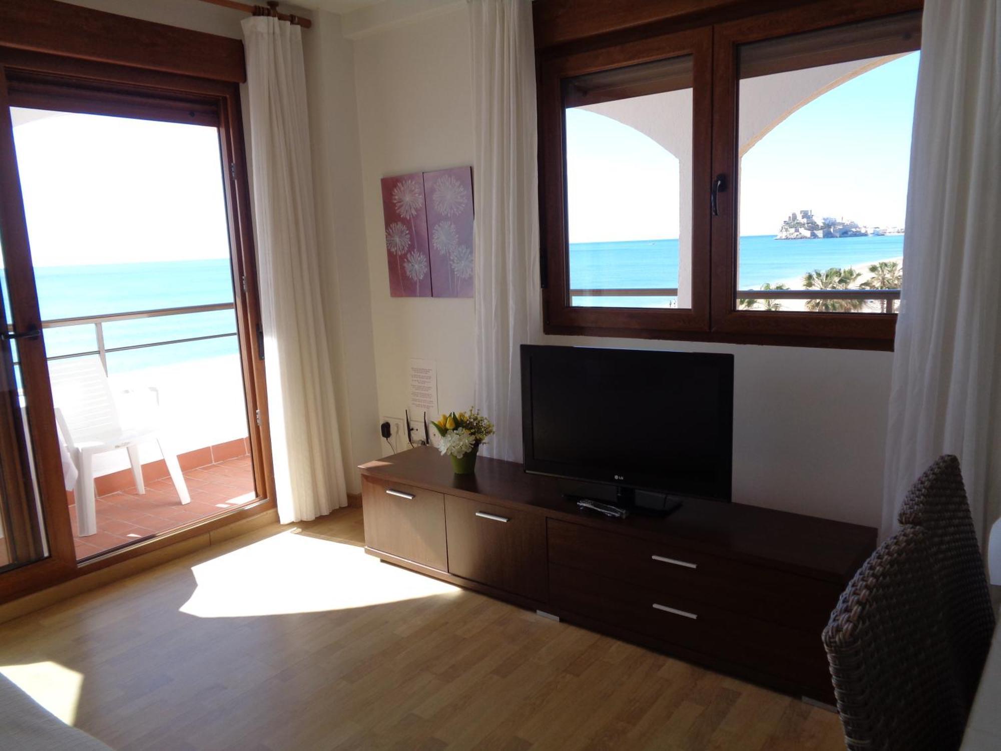 Primera Linea De Playa, Ada Benedicto Xiii, Aire Acondicionado, Wifi, Parking Peñíscola Exteriér fotografie